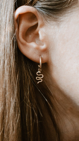 Scribbly Gum Loop Studs