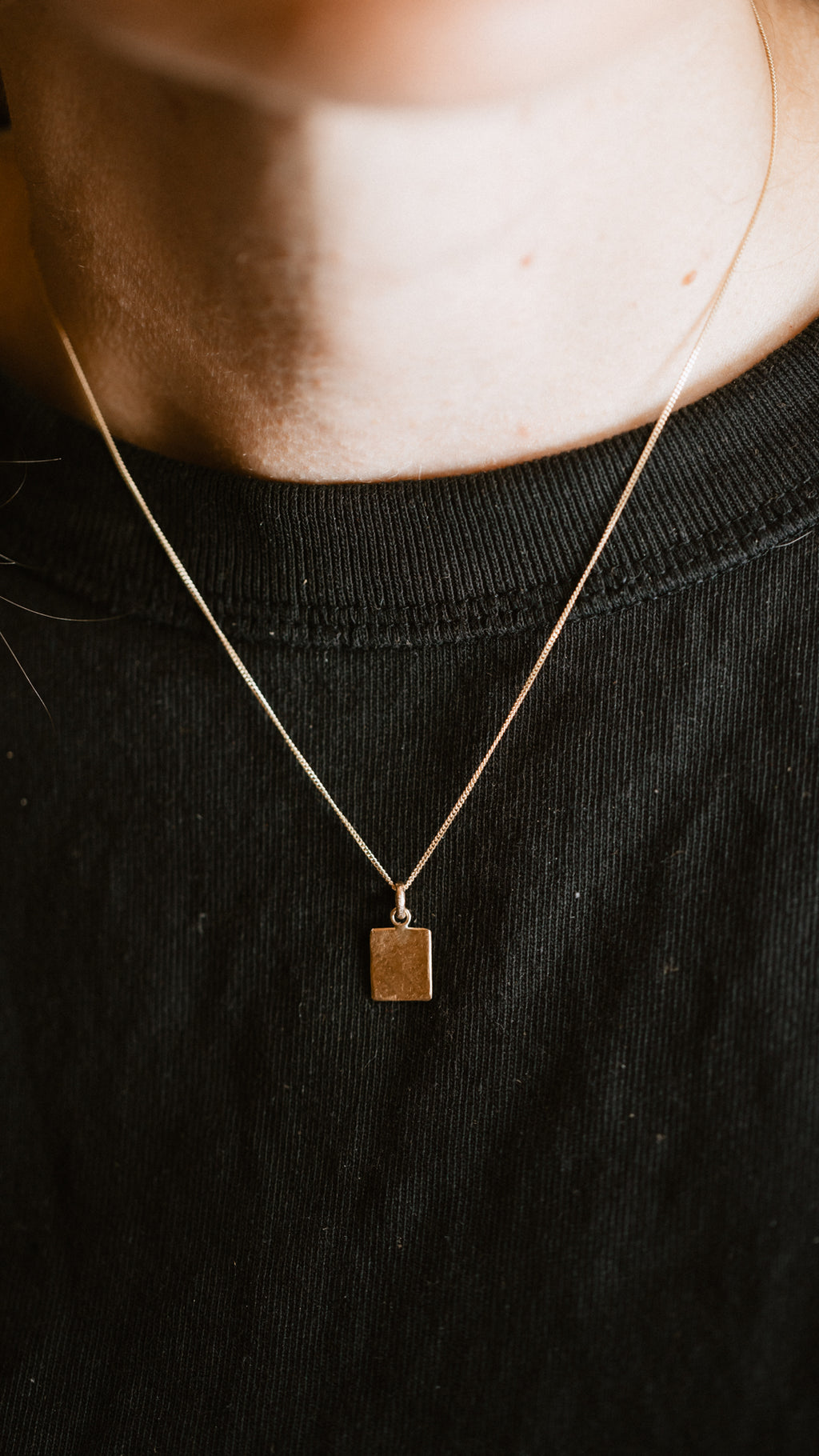 Textured Rectangle Charm
