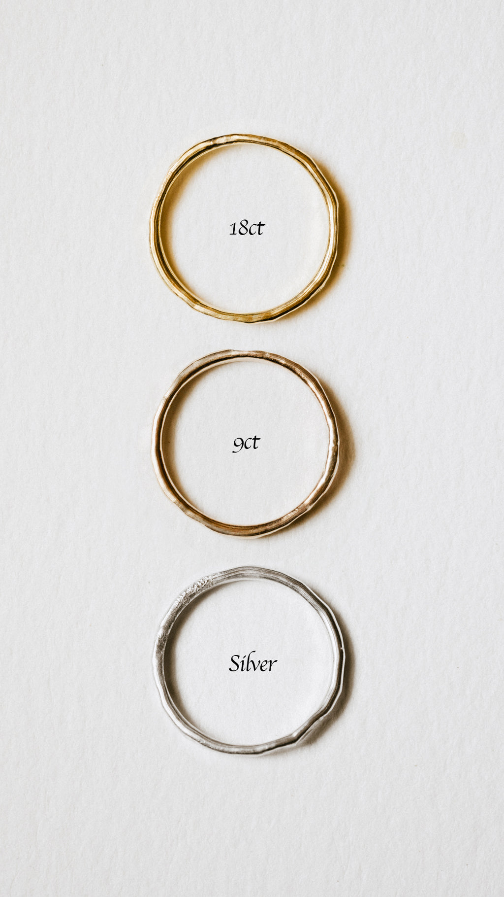 Textured Grevillea Circle Charm Cuff