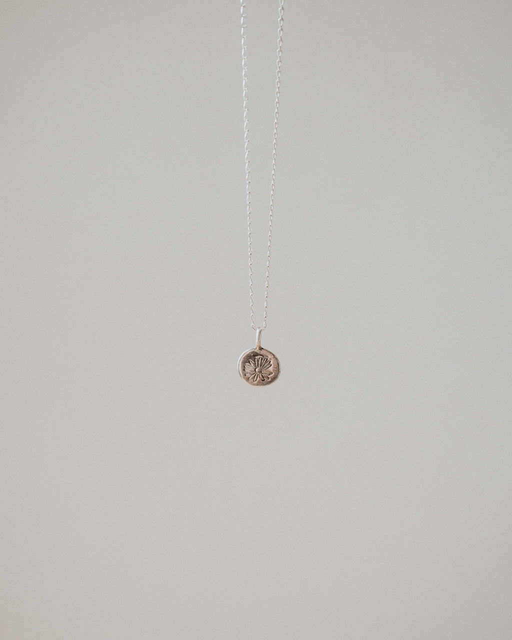 Birthflower Charm — March, Brachyscome