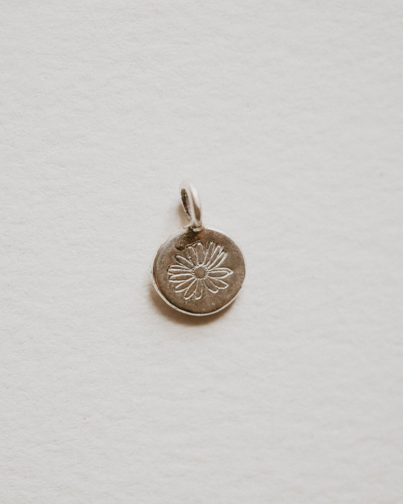 Birthflower Charm — March, Brachyscome