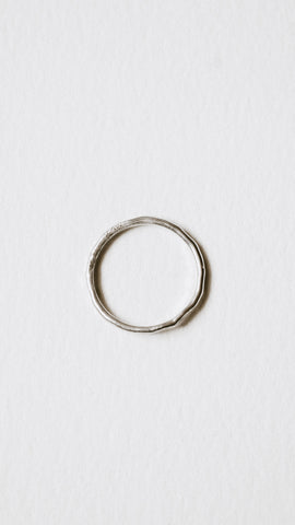 Textured Band Ring