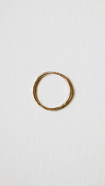 Textured Band Ring