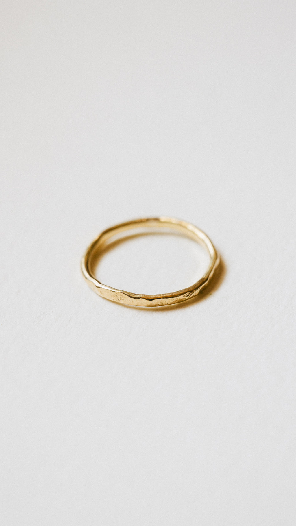 Textured Band Ring