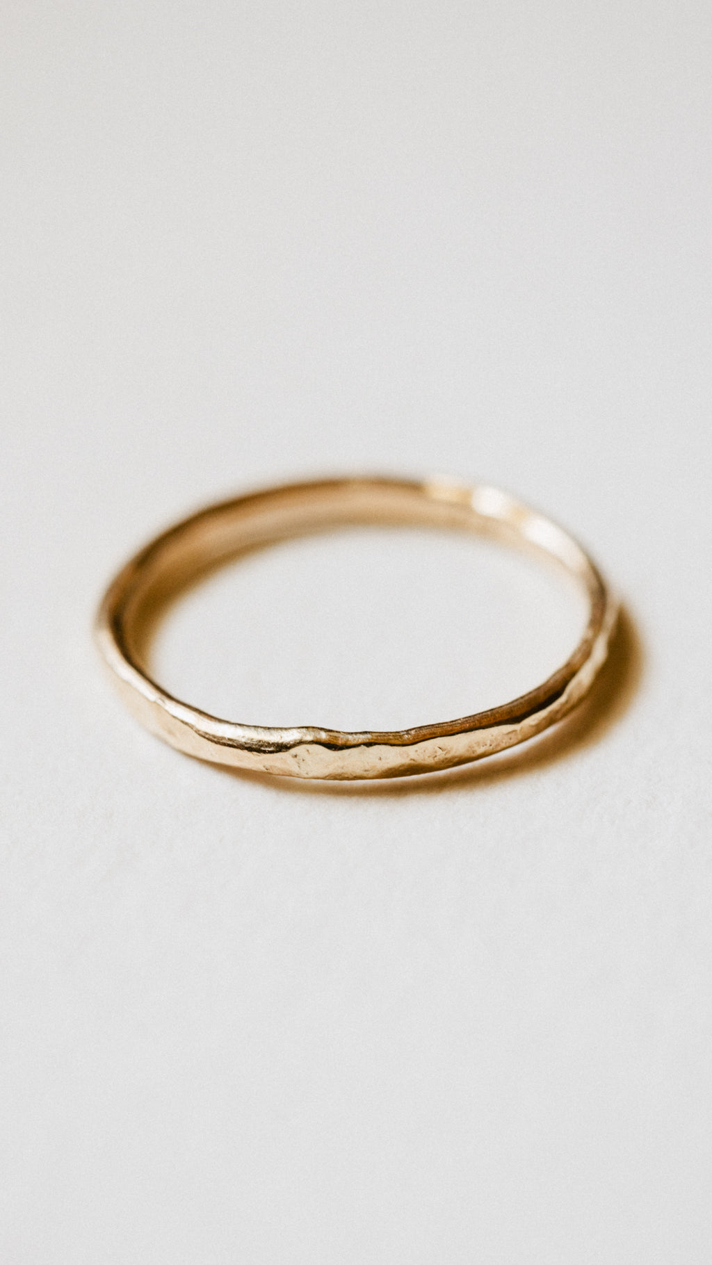 Textured Band Ring