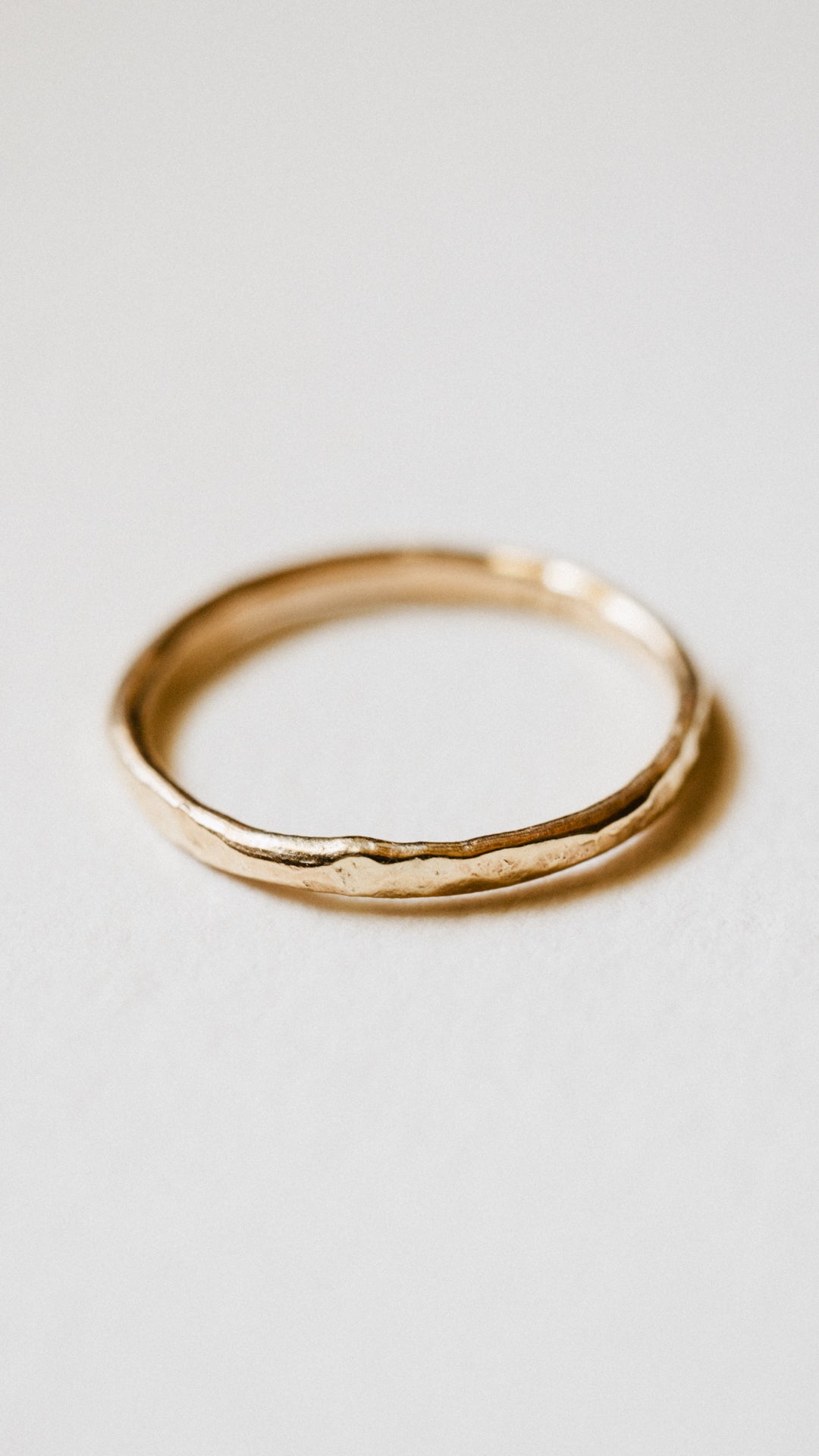 Textured Band Ring