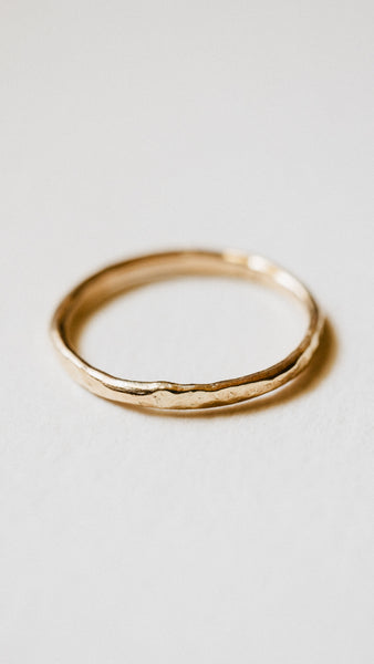 Textured Band Ring