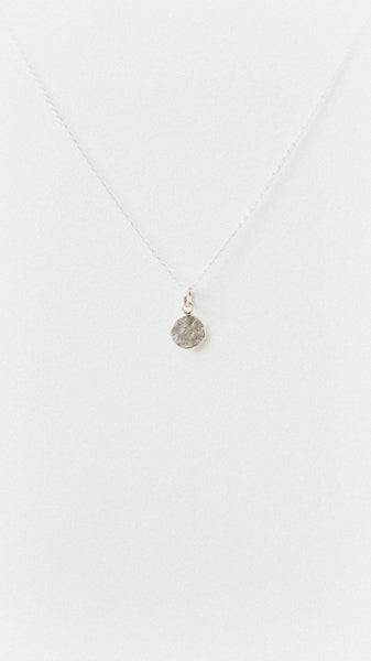 Textured Circle Charm