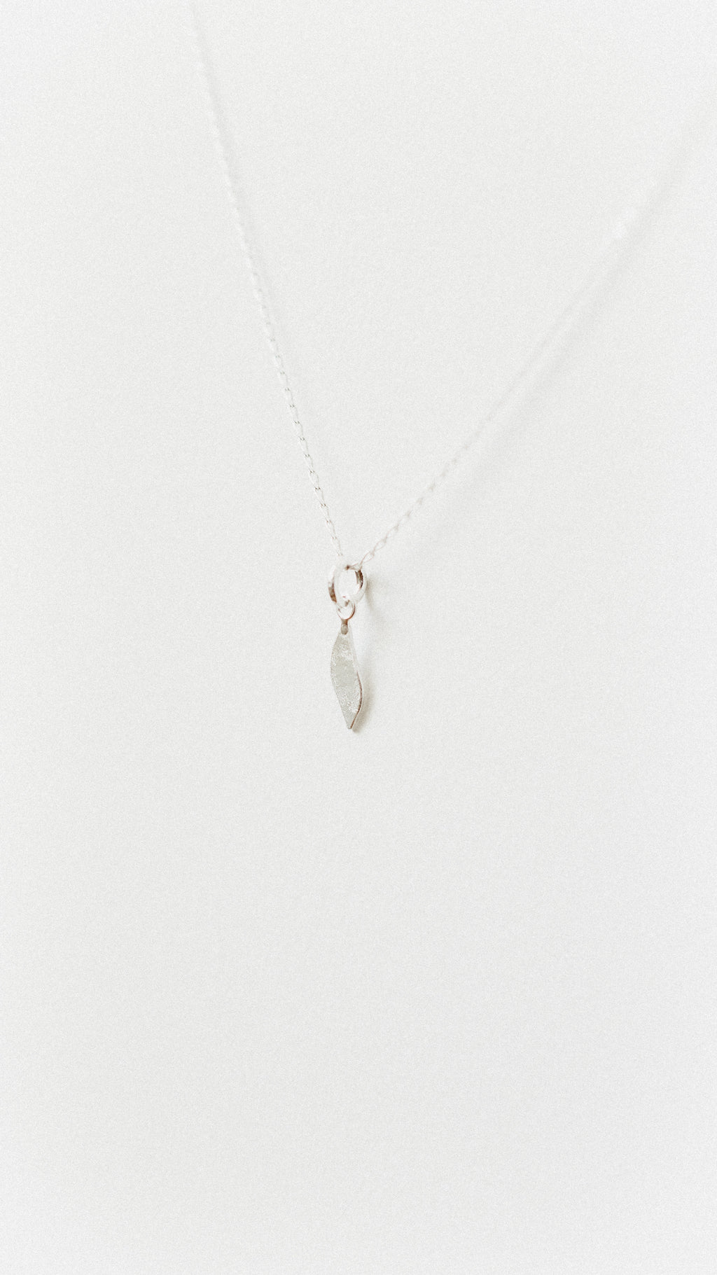 Textured Leaf Charm