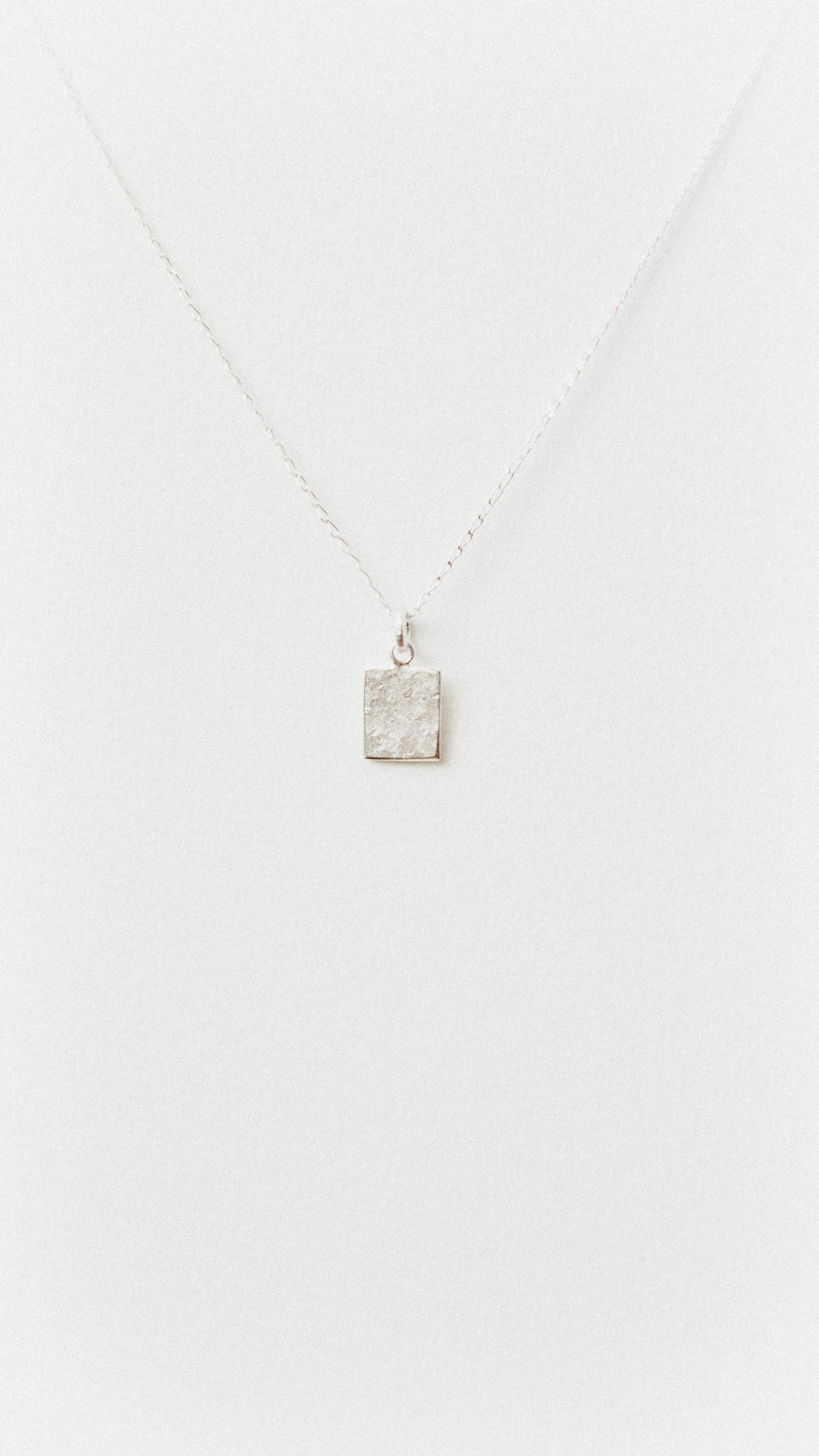 Textured Rectangle Charm