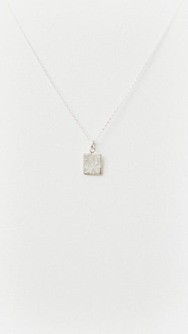 Textured Rectangle Charm