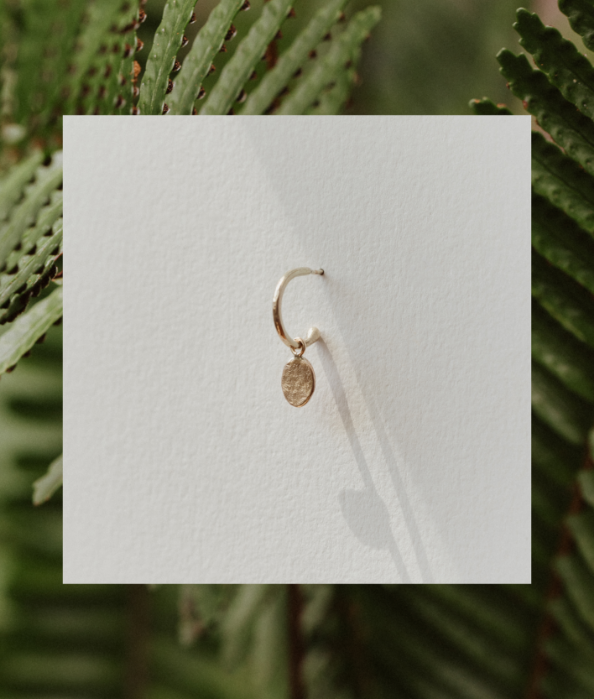 Oval Loop Studs