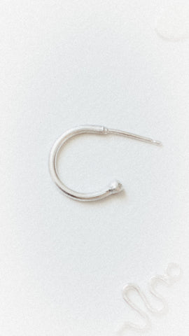 Textured Grevillea Loop Studs