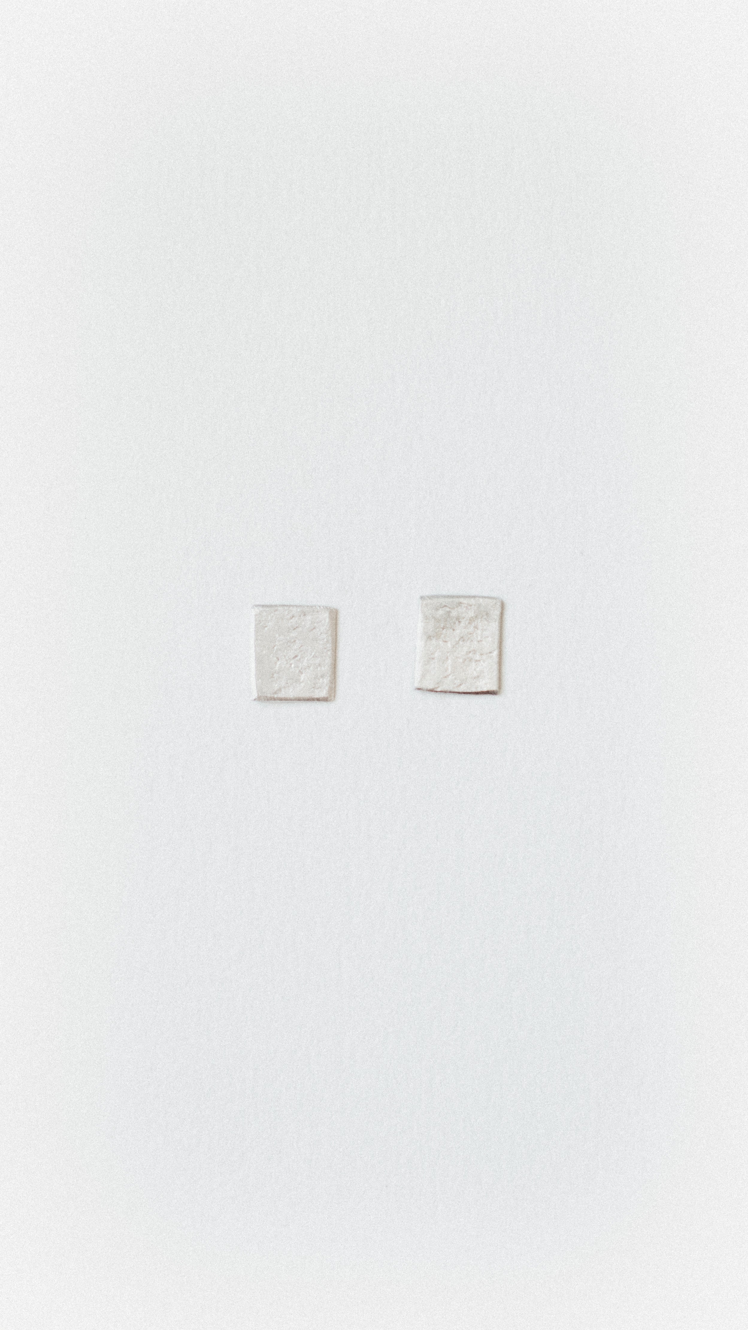 Textured Rectangle Studs
